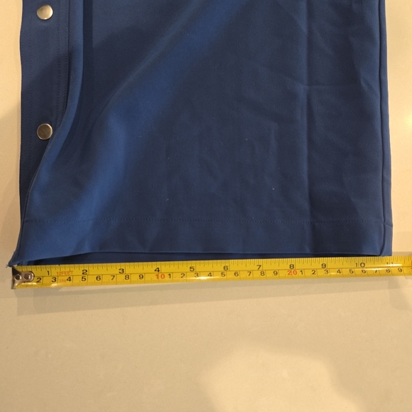 Athleta NWT Blue Pants With Snap Up Detail - Picture 16 of 16